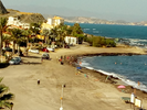 The village and beach of El Calon